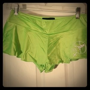 Ladies pole dance skort